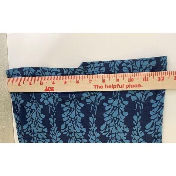 Boden size 8 Blue Floral Pant Jumpsuit Romper Wide Leg Maxi Pants Stretch - Picture 10 of 12